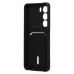Чехол-накладка с картхолдером для Realme C71 (Черный) SC304