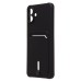 Чехол-накладка с картхолдером для Samsung A075F Galaxy A07 4G (Черный) SC304