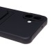 Чехол-накладка с картхолдером для Samsung A075F Galaxy A07 4G (Черный) SC304