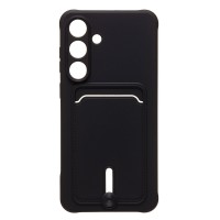Чехол-накладка с картхолдером для Samsung S731B Galaxy S25 FE (Черный) SC304