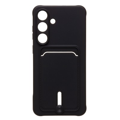 Чехол-накладка с картхолдером для Samsung S731B Galaxy S25 FE (Черный) SC304