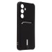 Чехол-накладка с картхолдером для Samsung S731B Galaxy S25 FE (Черный) SC304