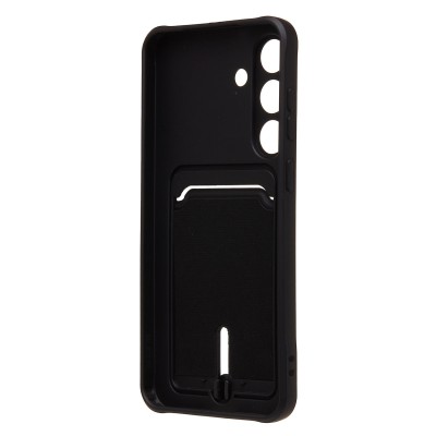 Чехол-накладка с картхолдером для Samsung S731B Galaxy S25 FE (Черный) SC304