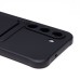 Чехол-накладка с картхолдером для Tecno Spark 40 Pro (Черный) SC304