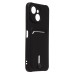 Чехол-накладка с картхолдером для Tecno Spark 40C (Черный) SC304
