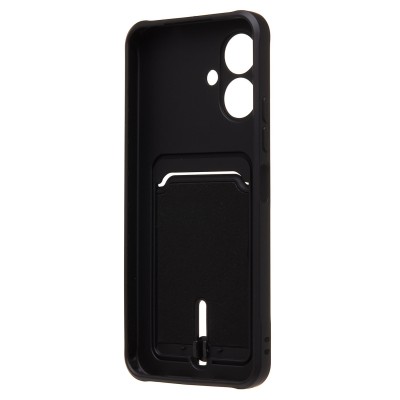 Чехол-накладка с картхолдером для Tecno Spark Go 2 (Черный) SC304 Чехол-накладка с картхолдером для Tecno Spark Go 2 (Черный) SC304