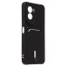 Чехол-накладка с картхолдером для Xiaomi Poco M7 4G (Черный) SC304