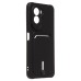 Чехол-накладка с картхолдером для Xiaomi Poco M7 Plus (Черный) SC304 Чехол-накладка с картхолдером для Xiaomi Poco M7 Plus (Черный) SC304