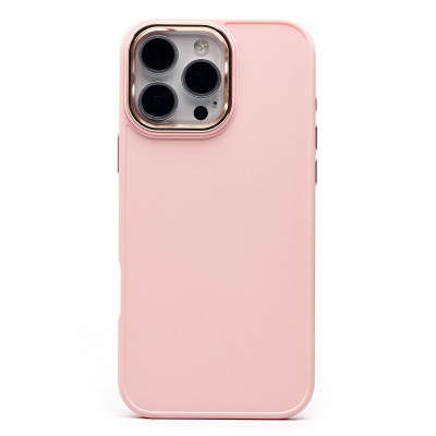 Чехол-накладка для Apple iPhone 16 Pro Max (Светло-розовый) SC311