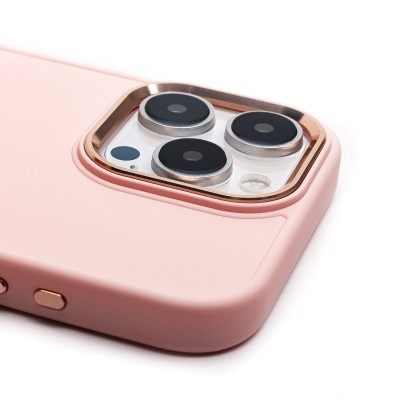 Чехол-накладка для Apple iPhone 16 Pro Max (Светло-розовый) SC311