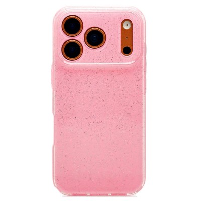 Чехол-накладка для Apple iPhone 17 Pro (Светло-розовый) SC328