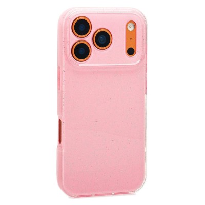 Чехол-накладка для Apple iPhone 17 Pro (Светло-розовый) SC328