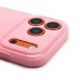 Чехол-накладка для Apple iPhone 17 Pro (Светло-розовый) SC328
