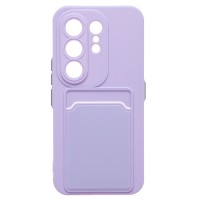 Чехол-накладка для Tecno Camon 50 (Светло-фиолетовый) SC337 Чехол-накладка для Tecno Camon 50 (Светло-фиолетовый) SC337