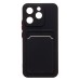 Чехол-накладка с картхолдером для Realme 15T (Черный) SC337