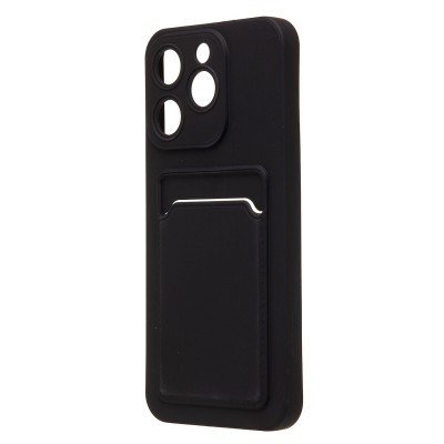 Чехол-накладка с картхолдером для Realme 15T (Черный) SC337