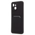 Чехол-накладка с картхолдером для Tecno Spark 40C (Черный) SC337