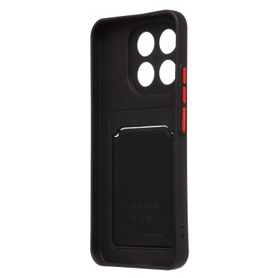 Чехол-накладка с картхолдером для Xiaomi 15T (Черный) SC337