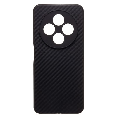 Чехол-накладка carbon для Xiaomi Poco M7 (Черный) SC347