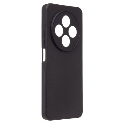 Чехол-накладка carbon для Xiaomi Poco M7 (Черный) SC347