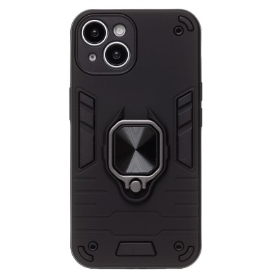 Чехол-накладка противоударный для Apple iPhone 14 (Черный) SGP001