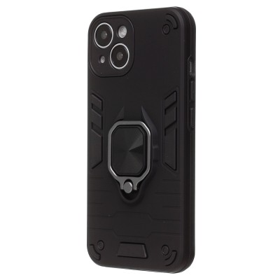 Чехол-накладка противоударный для Apple iPhone 14 (Черный) SGP001