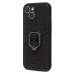 Чехол-накладка противоударный для Apple iPhone 15 (Черный) SGP001