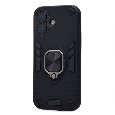 Чехол-накладка противоударный для Apple iPhone 17 (Черный) SGP001