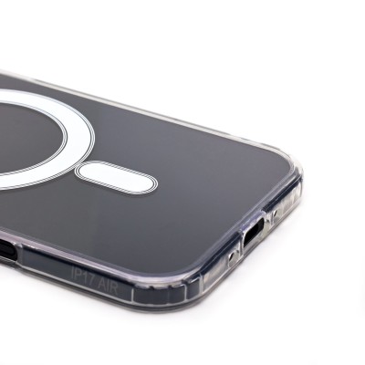 Чехол-накладка для Apple iPhone 17 Air (Прозрачный) SM006 SafeMag