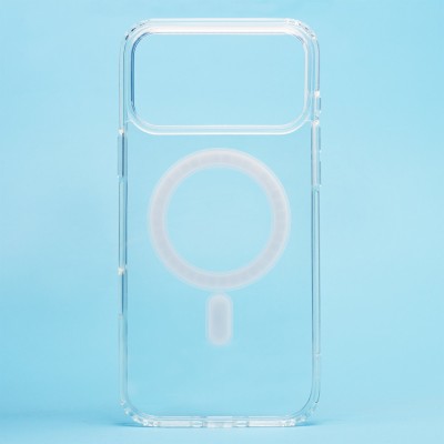 Чехол-накладка для Apple iPhone 17 Pro Max (Прозрачный) SM006 SafeMag