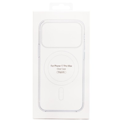 Чехол-накладка для Apple iPhone 17 Pro Max (Прозрачный) SM006 SafeMag