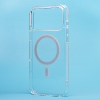 Чехол-накладка для Apple iPhone 17 Pro Max (Прозрачный) SM006 SafeMag