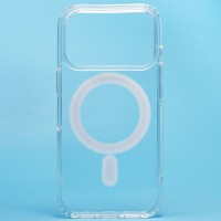 Чехол-накладка для Apple iPhone 17 Pro (Прозрачный) SM006 SafeMag