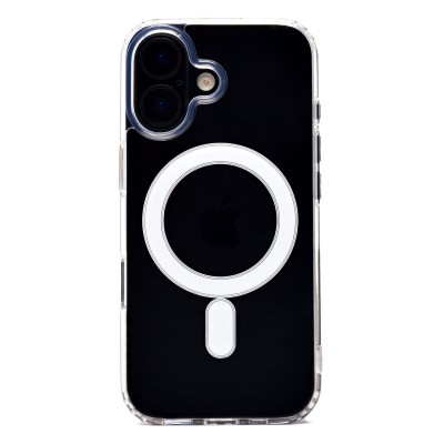 Чехол-накладка для Apple iPhone 17 (Прозрачный) SM006 SafeMag