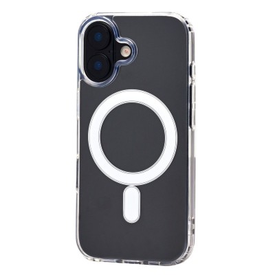 Чехол-накладка для Apple iPhone 17 (Прозрачный) SM006 SafeMag