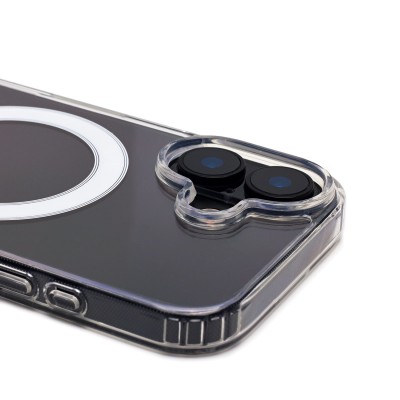 Чехол-накладка для Apple iPhone 17 (Прозрачный) SM006 SafeMag