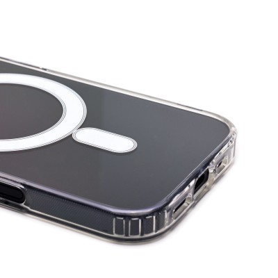 Чехол-накладка для Apple iPhone 17 (Прозрачный) SM006 SafeMag