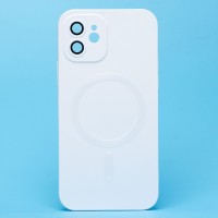 Чехол-накладка для Apple iPhone 12 (Белый) SM020 Matte SafeMag Чехол-накладка для Apple iPhone 12 (Белый) SM020 Matte SafeMag