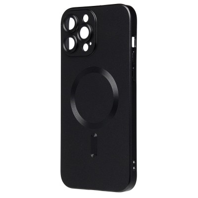 Чехол-накладка для Apple iPhone 13 Pro Max (Черный) SM020 Matte SafeMag