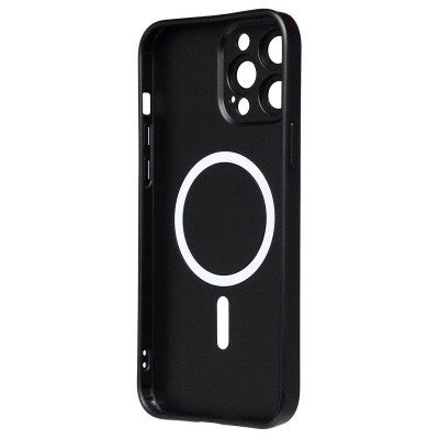 Чехол-накладка для Apple iPhone 13 Pro Max (Черный) SM020 Matte SafeMag
