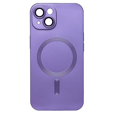 Чехол-накладка для Apple iPhone 14 (Фиолетовый) SM020 Matte SafeMag