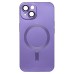 Чехол-накладка для Apple iPhone 14 (Фиолетовый) SM020 Matte SafeMag