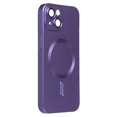 Чехол-накладка для Apple iPhone 14 (Фиолетовый) SM020 Matte SafeMag Чехол-накладка для Apple iPhone 14 (Фиолетовый) SM020 Matte SafeMag