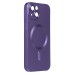 Чехол-накладка для Apple iPhone 14 (Фиолетовый) SM020 Matte SafeMag Чехол-накладка для Apple iPhone 14 (Фиолетовый) SM020 Matte SafeMag