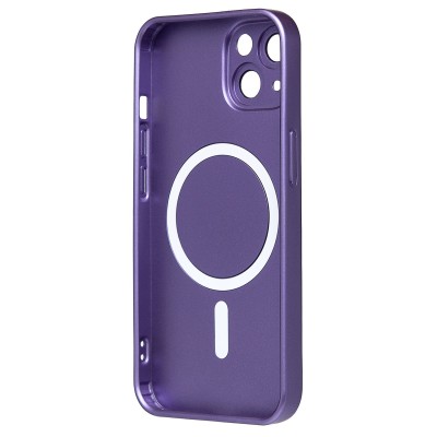Чехол-накладка для Apple iPhone 14 (Фиолетовый) SM020 Matte SafeMag Чехол-накладка для Apple iPhone 14 (Фиолетовый) SM020 Matte SafeMag