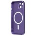 Чехол-накладка для Apple iPhone 14 (Фиолетовый) SM020 Matte SafeMag Чехол-накладка для Apple iPhone 14 (Фиолетовый) SM020 Matte SafeMag