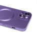 Чехол-накладка для Apple iPhone 14 (Фиолетовый) SM020 Matte SafeMag Чехол-накладка для Apple iPhone 14 (Фиолетовый) SM020 Matte SafeMag