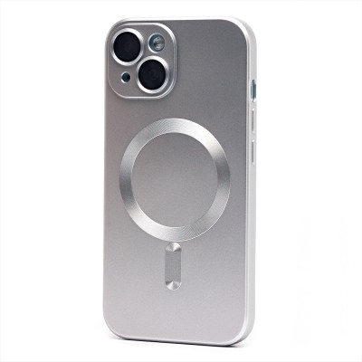 Чехол-накладка для Apple iPhone 15 (Титан) SM020 Matte SafeMag