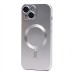 Чехол-накладка для Apple iPhone 15 (Титан) SM020 Matte SafeMag