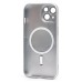Чехол-накладка для Apple iPhone 15 (Титан) SM020 Matte SafeMag